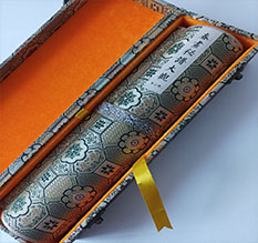 朝天书画装裱案例